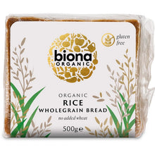 Biona Organic Rice Bread 500g
