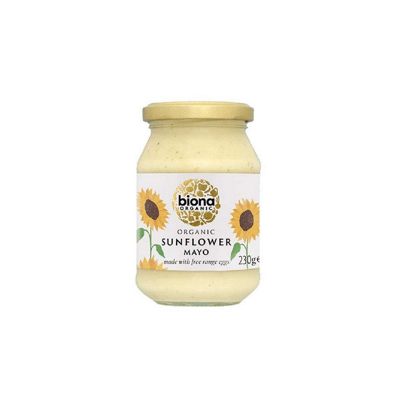 Biona Organic Sunflower Mayonnaise Free Range 230g