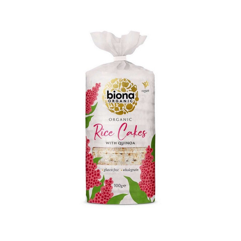 Biona Organic Rice Cakes with Quinoa 100g