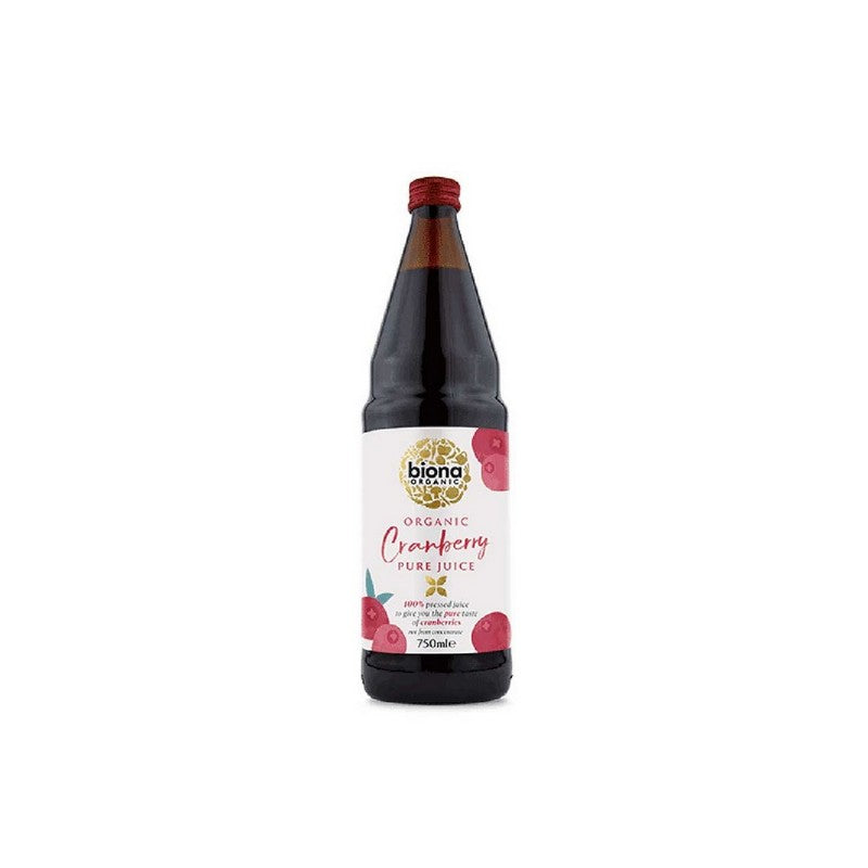 Biona Organic Pure Cranberry Juice 750ml