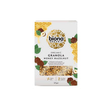 Biona Organic Honey Hazelnut Crunchy Granola - No added sugar 375g