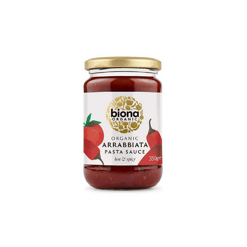 Biona Organic Arrabbiata - Hot & Spicy Pasta Sauce 350g