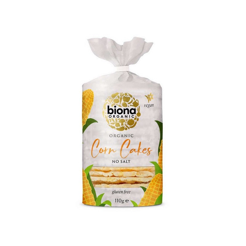 Biona Corn Cakes no salt Organic - 100% Corn 110g
