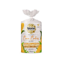 Biona Corn Cakes no salt Organic - 100% Corn 110g