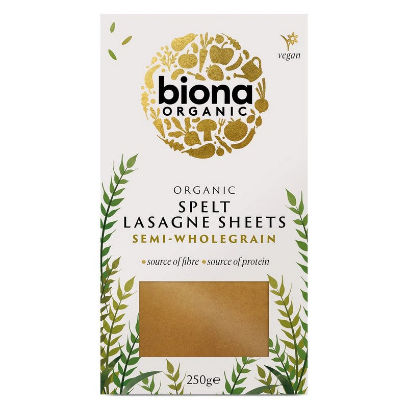 Biona Spelt Lasagne Organic 250g