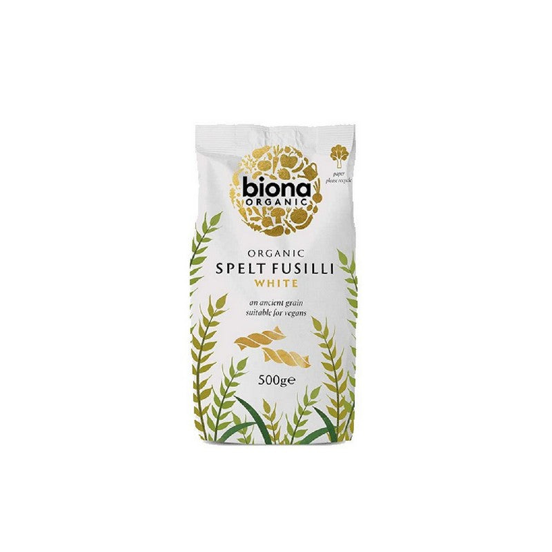 Biona Organic Spelt White Fusilli Pasta 500g