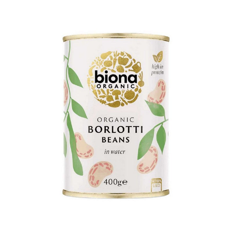 Biona Organic Borlotti Beans 400g