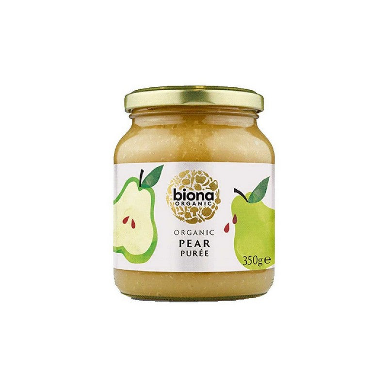 Biona Organic Pear Puree - No Added Sugar 350g