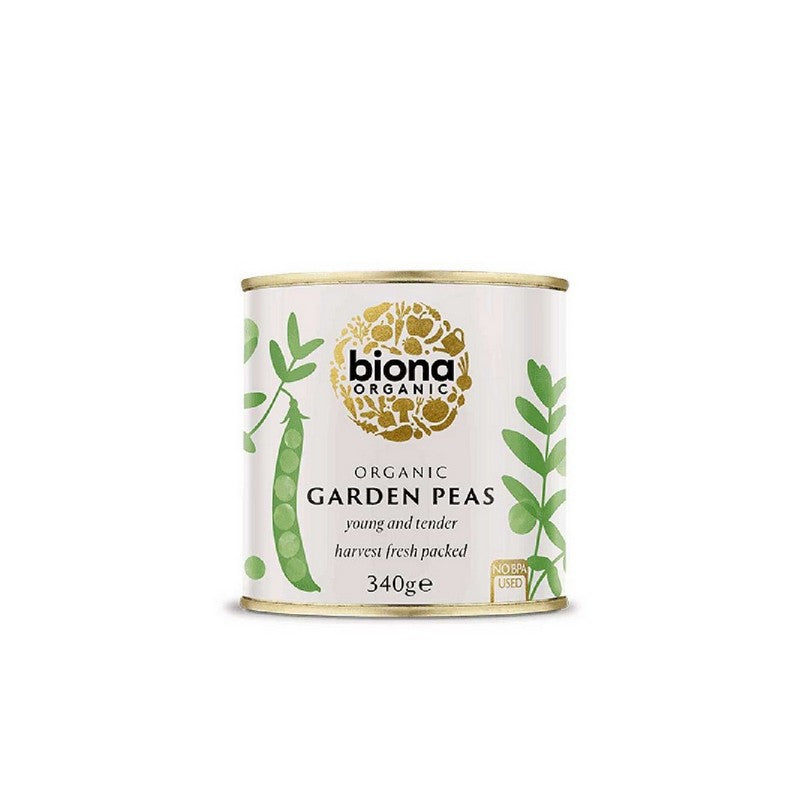 Biona Organic Garden Peas - 340g