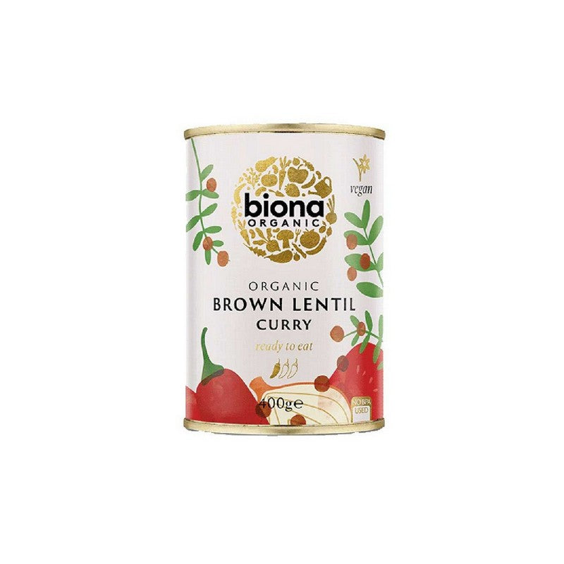 Biona Organic Brown Lentil Curry 400g