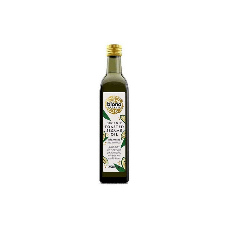 Biona Organic Cold Pressed Toasted Sesame Oil 250ml