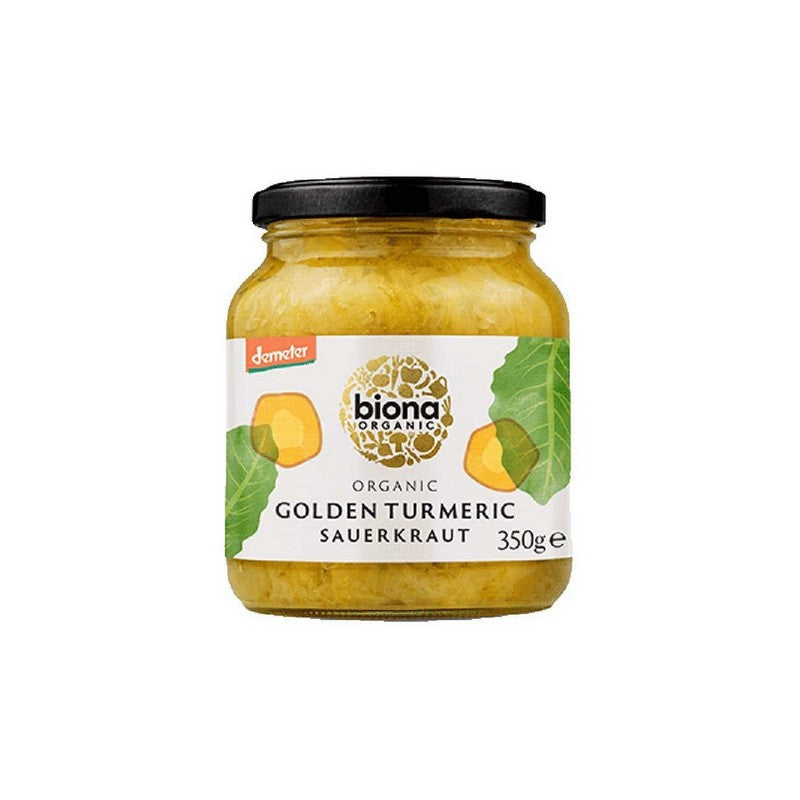 Biona Organic Golden Turmeric Sauerkraut 350g