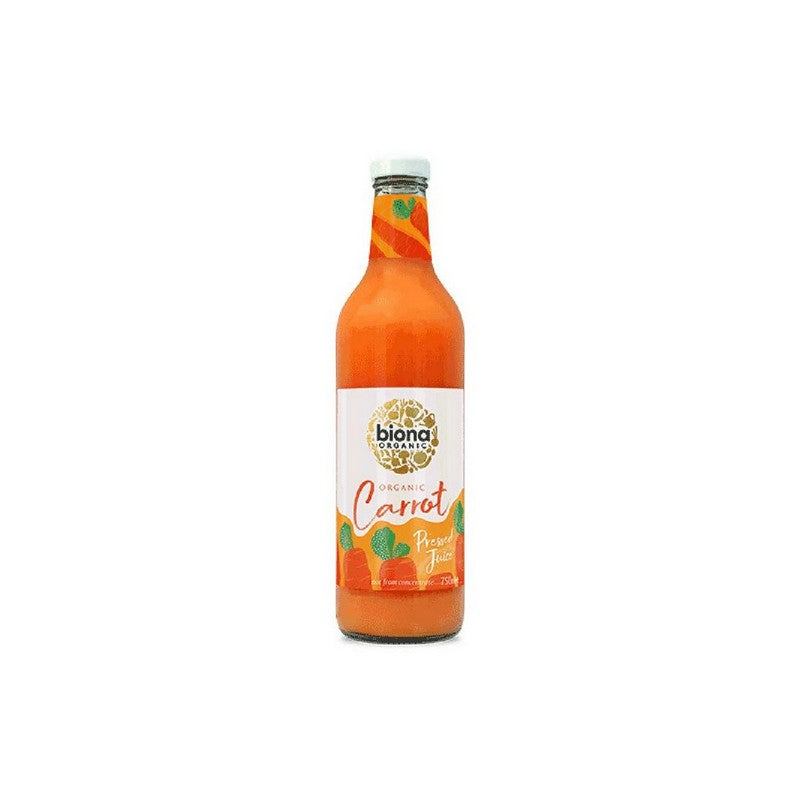 Biona Organic Carrot Juice - Pressed 750ml