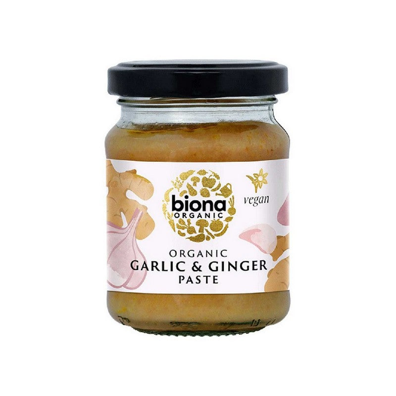 Biona Garlic & Ginger Paste Organic 130g