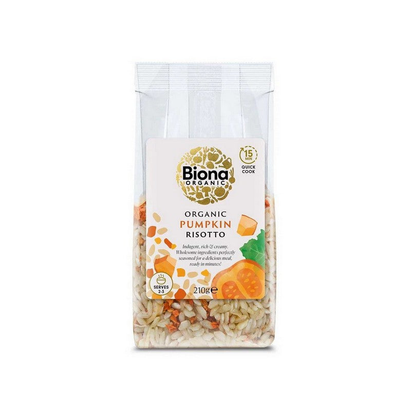 Biona Organic Pumpkin Risotto 210g