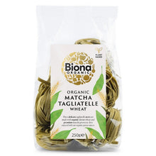 Biona Organic Matcha Wheat Tagliatelle Nests 250g
