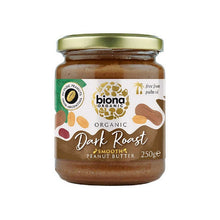 Biona Hi Oleic Dark Roast Peanut Butter Organic Smooth 250g
