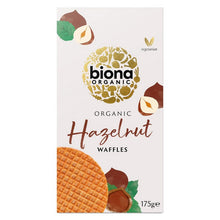 Biona Organic Hazelnut Syrup Waffles 175g