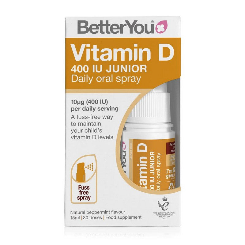 BetterYou D400 Junior Vitamin D Daily Oral Spray 15ml