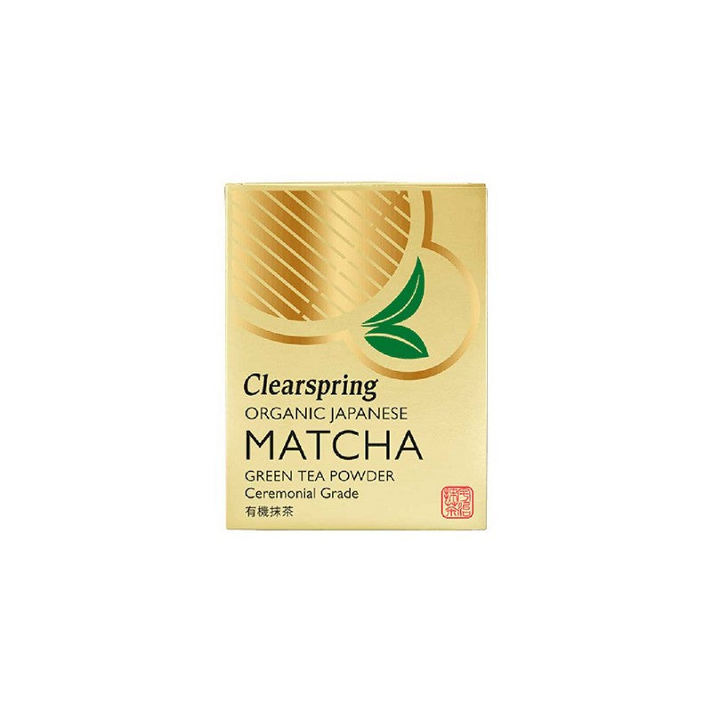 Clearspring Organic Matcha Green Tea Powder Ceremonial Grade  30g