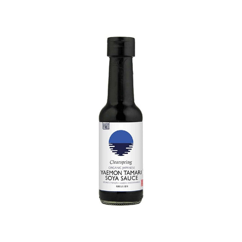 Clearspring Organic Japanese Yaemon Tamari Soya Sauce - Double Strength