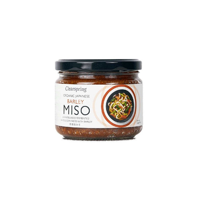 Clearspring Organic Barley Miso Paste jar  300g