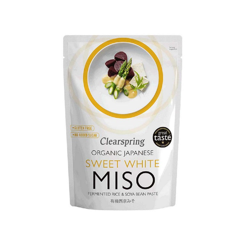 Clearspring Organic Sweet White Miso pouch 250g