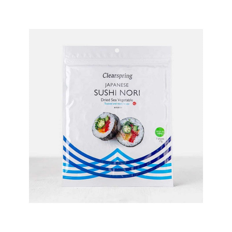 Clearspring Nori Sea Vegetable Sushi Toasted 17g