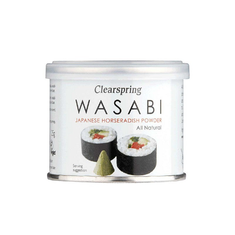 Clearspring Japanese Wasabi Horseradish Powder 6x25g