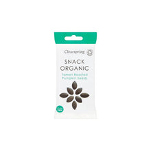 Clearspring Snack Organic - Yaemon Tamari Roasted Pumpkin Seeds 30g