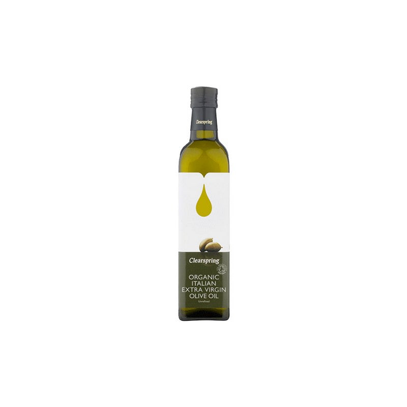 Clearspring Organic 100% Italian Extra Virgin Olive Oil 500ml