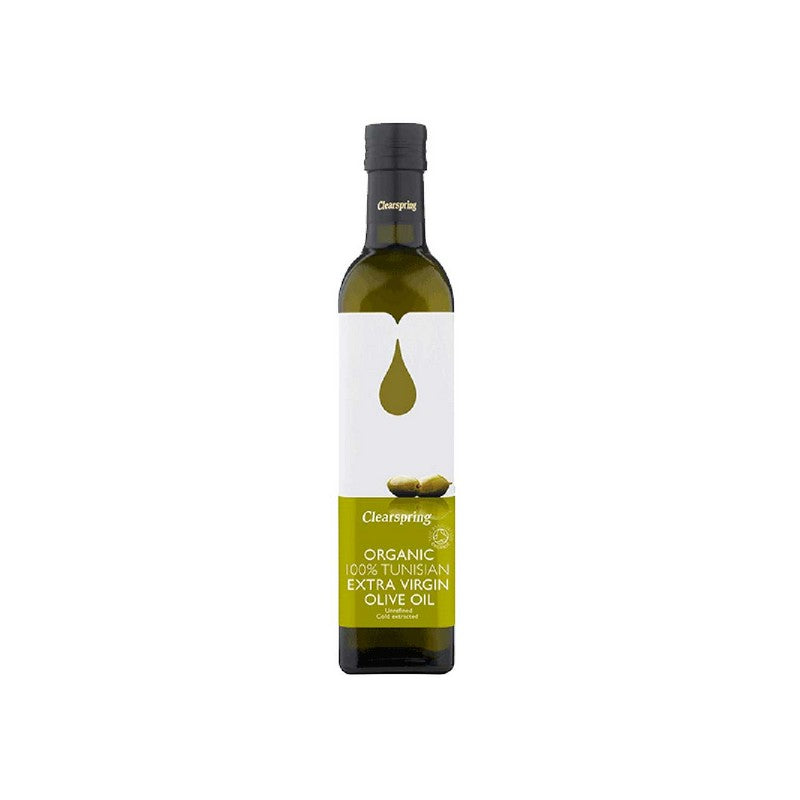 Clearspring Tunisian Extra Virgin Olive Oil Organic 500ml