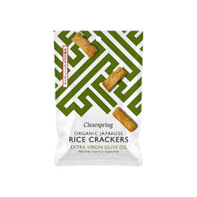Clearspring Organic Rice Cracker Olive Oil & Sea Salt 50g