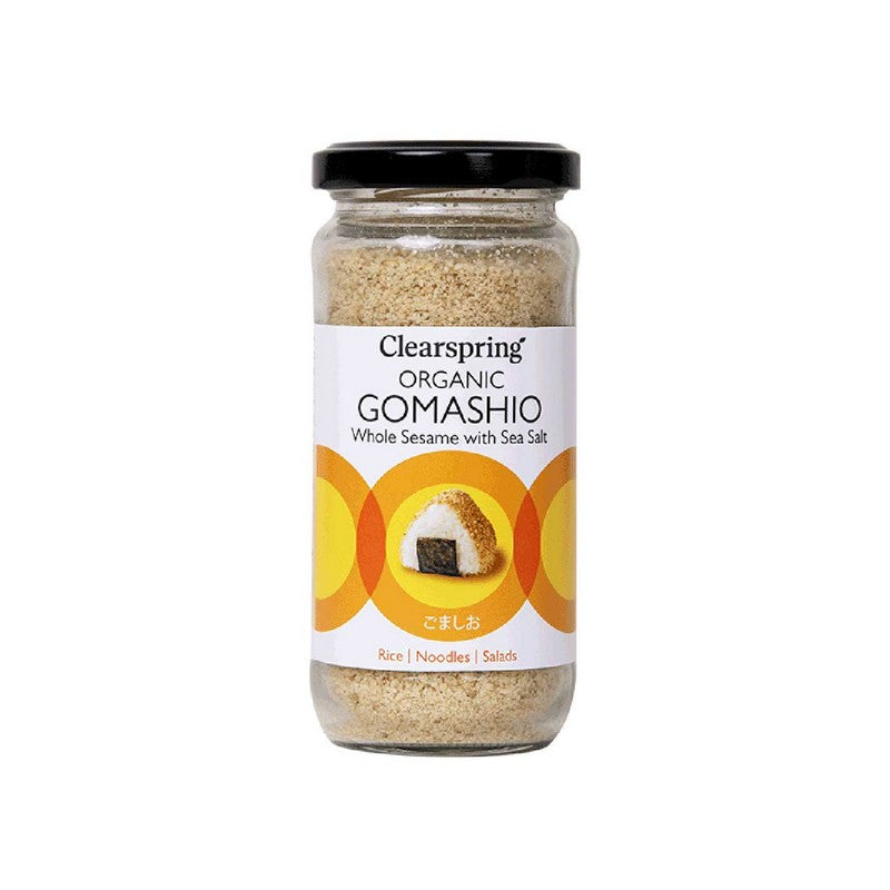 Clearspring Organic Gomashio - Whole Sesame with Sea Salt