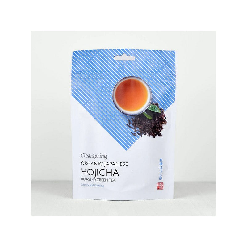 Clearspring Organic Japanese Hojicha Roasted Green Tea loose 70g