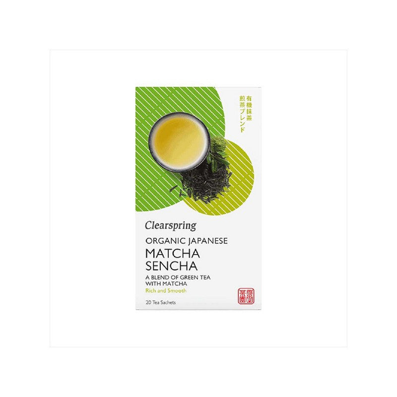 Clearspring Organic Japanese Matcha Sencha 20 bags