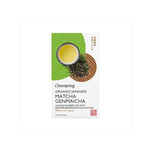 Clearspring Organic Japanese Matcha Genmaicha 20 bags