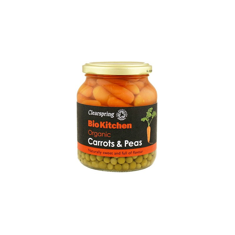 Clearspring Bio Kitchen Organic Carrots & Peas 350g