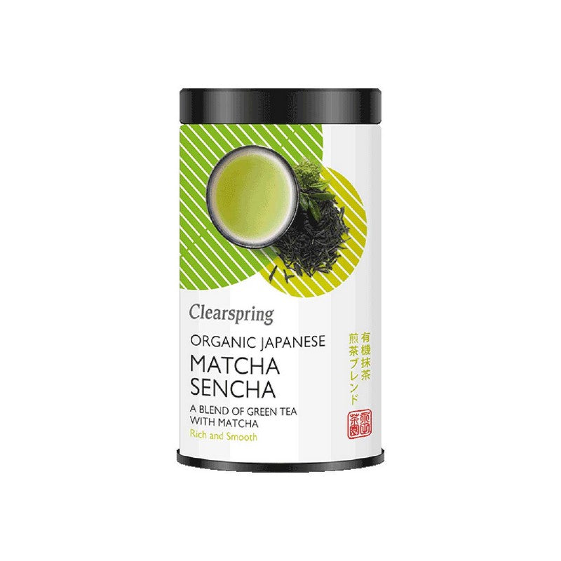 Clearspring Clearspring Organic Japanese Matcha Sencha Loose Tea 85g