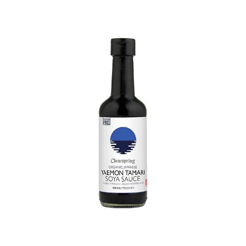 Clearspring Organic Japanese Yaemon Tamari Soya Sauce - Double Strength 250ml