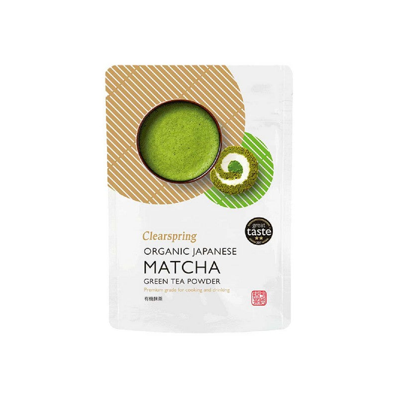 Clearspring Organic Japanese Matcha Green Tea Powder  100g