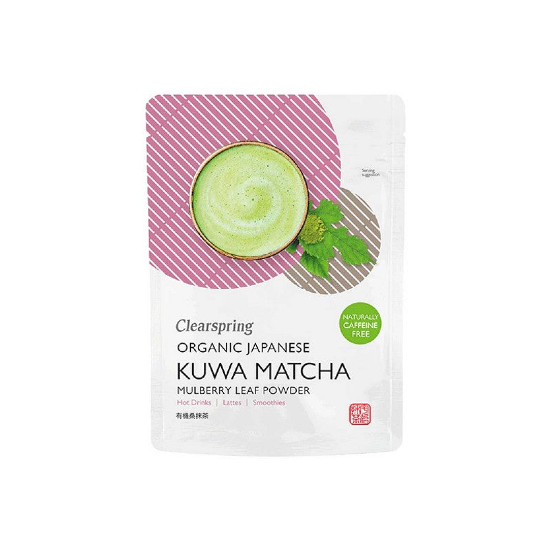 Clearspring Organic Japanese Kuwa Matcha - Mulberry Leaf Powder 40g