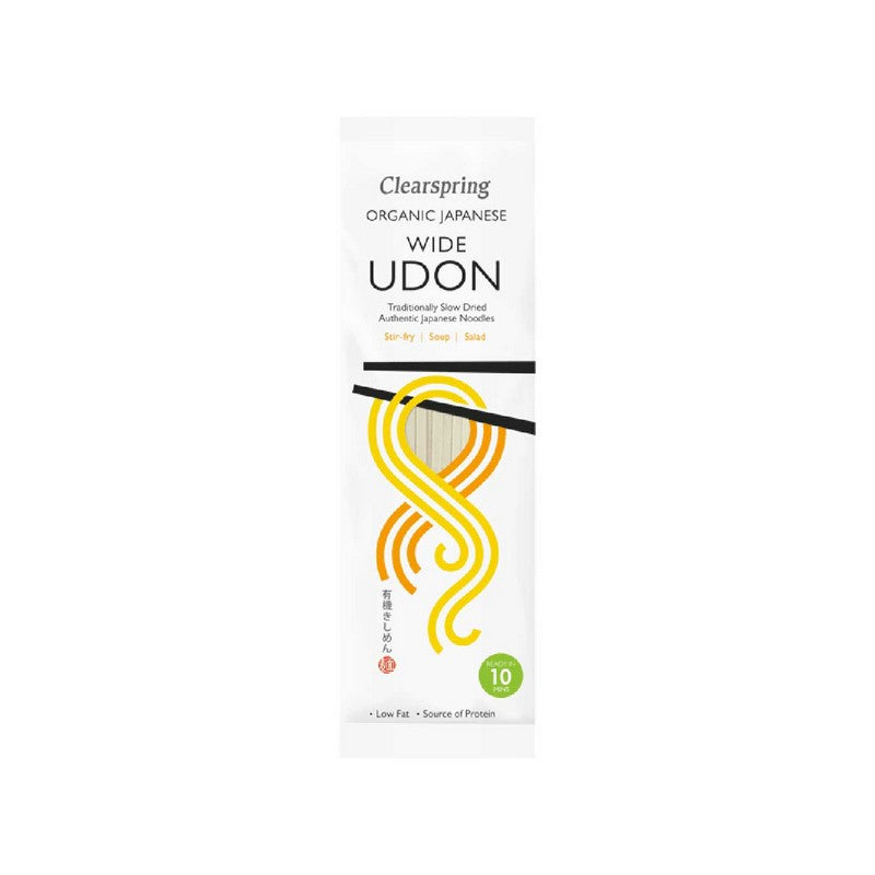 Clearspring Organic Japanese Wide Udon Noodles 200g