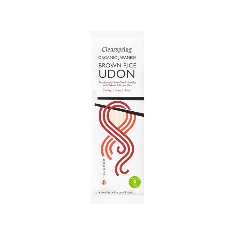 Clearspring Organic Japanese Brown Rice Udon Noodles 200g