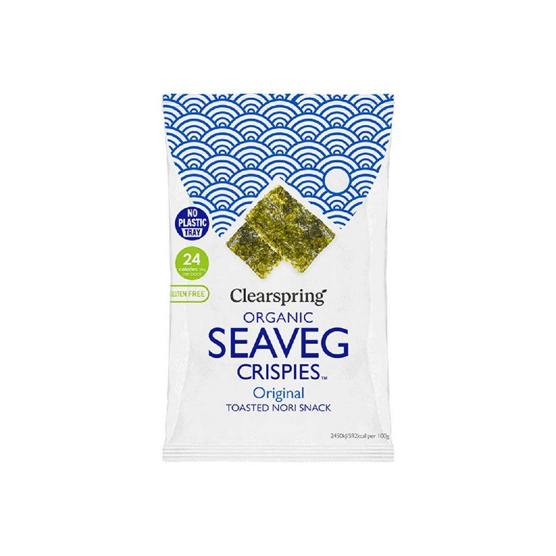 Clearspring Organic Seaveg Crispies Original 4g