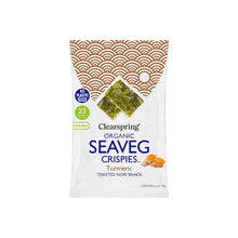 Clearspring Organic Seaveg Crispies Turmeric 4g  4g
