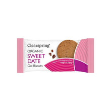 Clearspring Organic Oat Biscuits - Sweet Date 40g