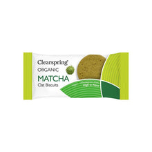 Clearspring Organic Oat Biscuits - Matcha 40g