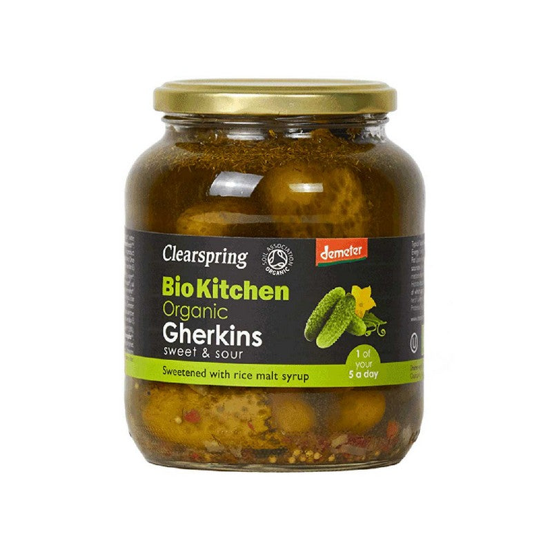 Clearspring Demeter Organic Gherkins  680g