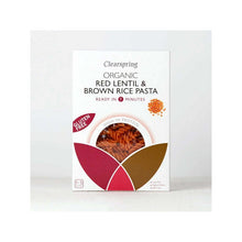Clearspring Organic Gluten Free Red Lentil & Brown Rice Pasta 250g